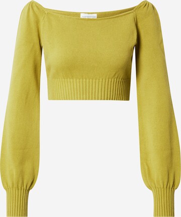 Pull-over GLAMOROUS en vert : devant