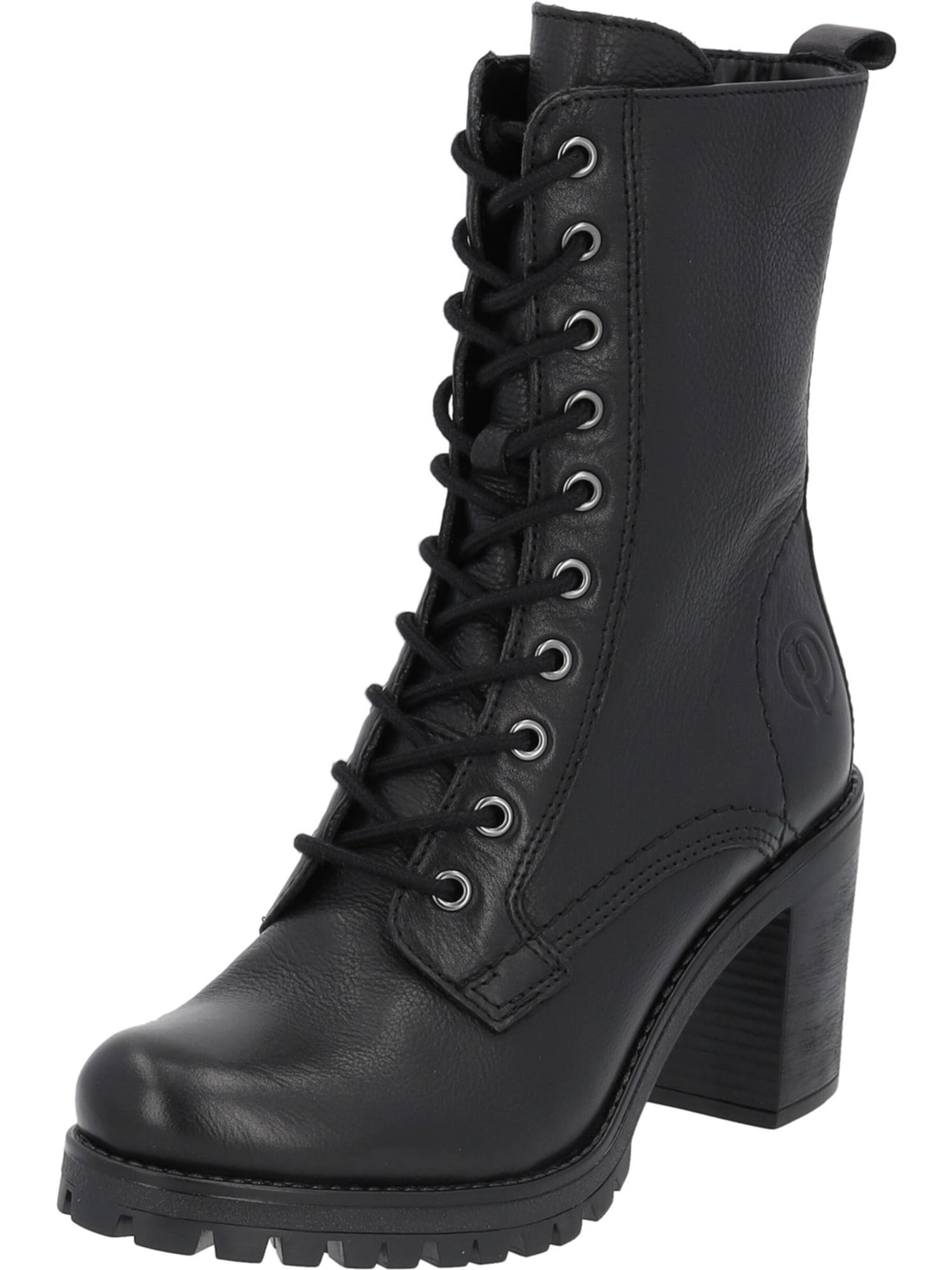 Palado Schnürstiefel 'Molat'‌‌‌‌ in Schwarz: Vorderseite