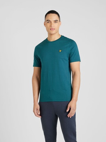 Lyle & Scott Majica | zelena barva: sprednja stran