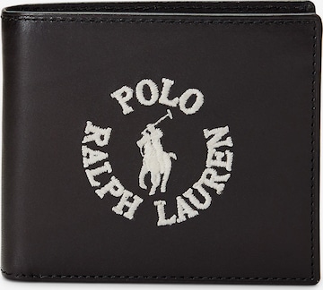 Polo Ralph Lauren Peněženka – černá: přední strana