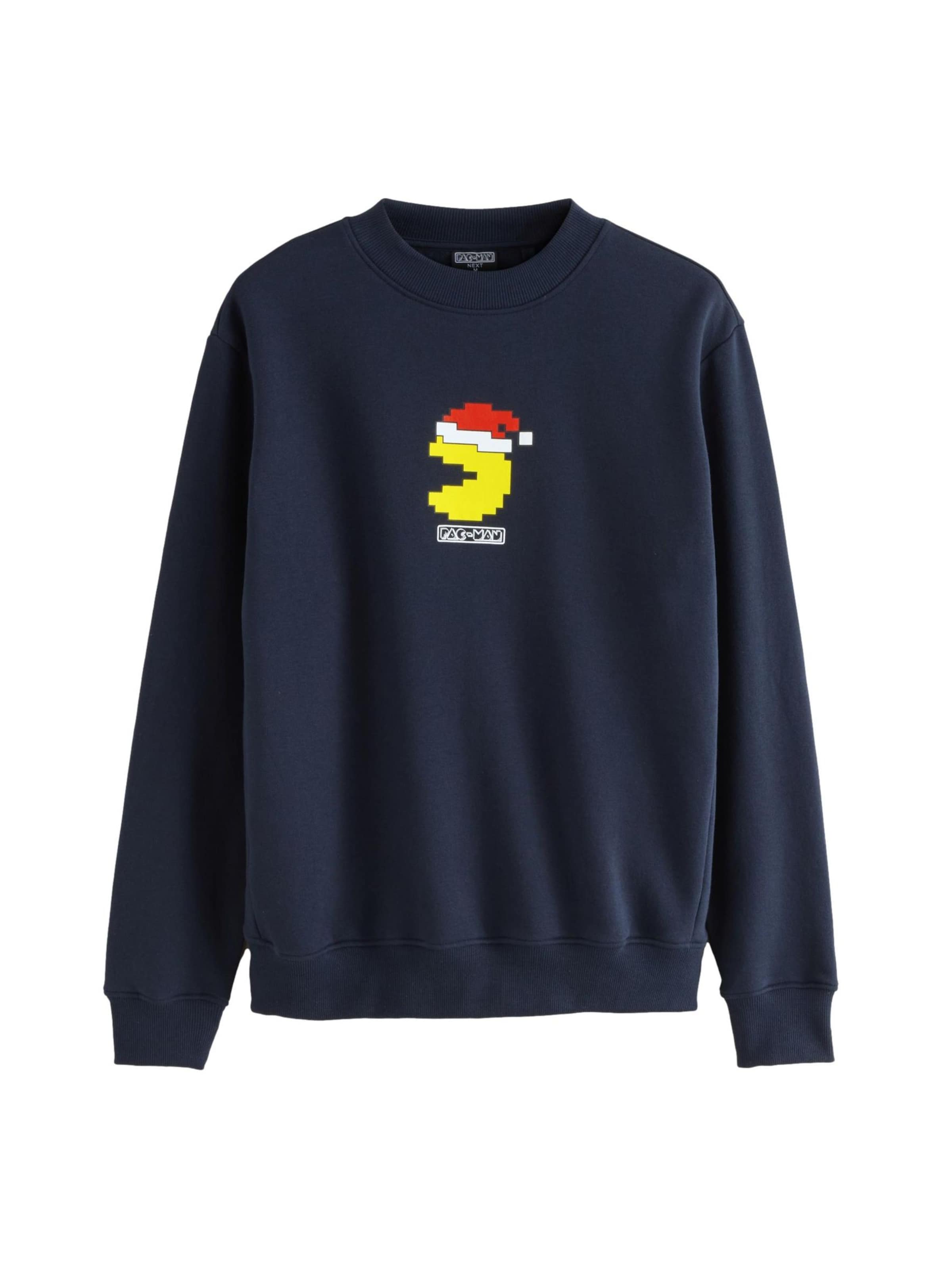Next Sweatshirt 'Pacman' in Blue: front