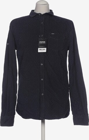 Superdry Button Up Shirt in M in Blue: front