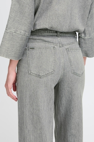 b.young Wide Leg Jeans 'BYKimu' i grå