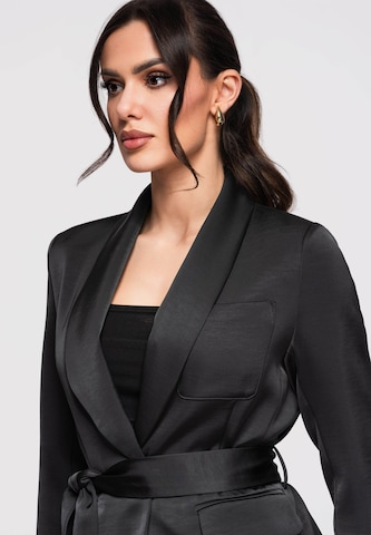 Ombre Blazer in Black