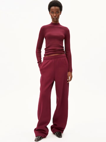 ARMEDANGELS Sweater 'Alaania' in Red