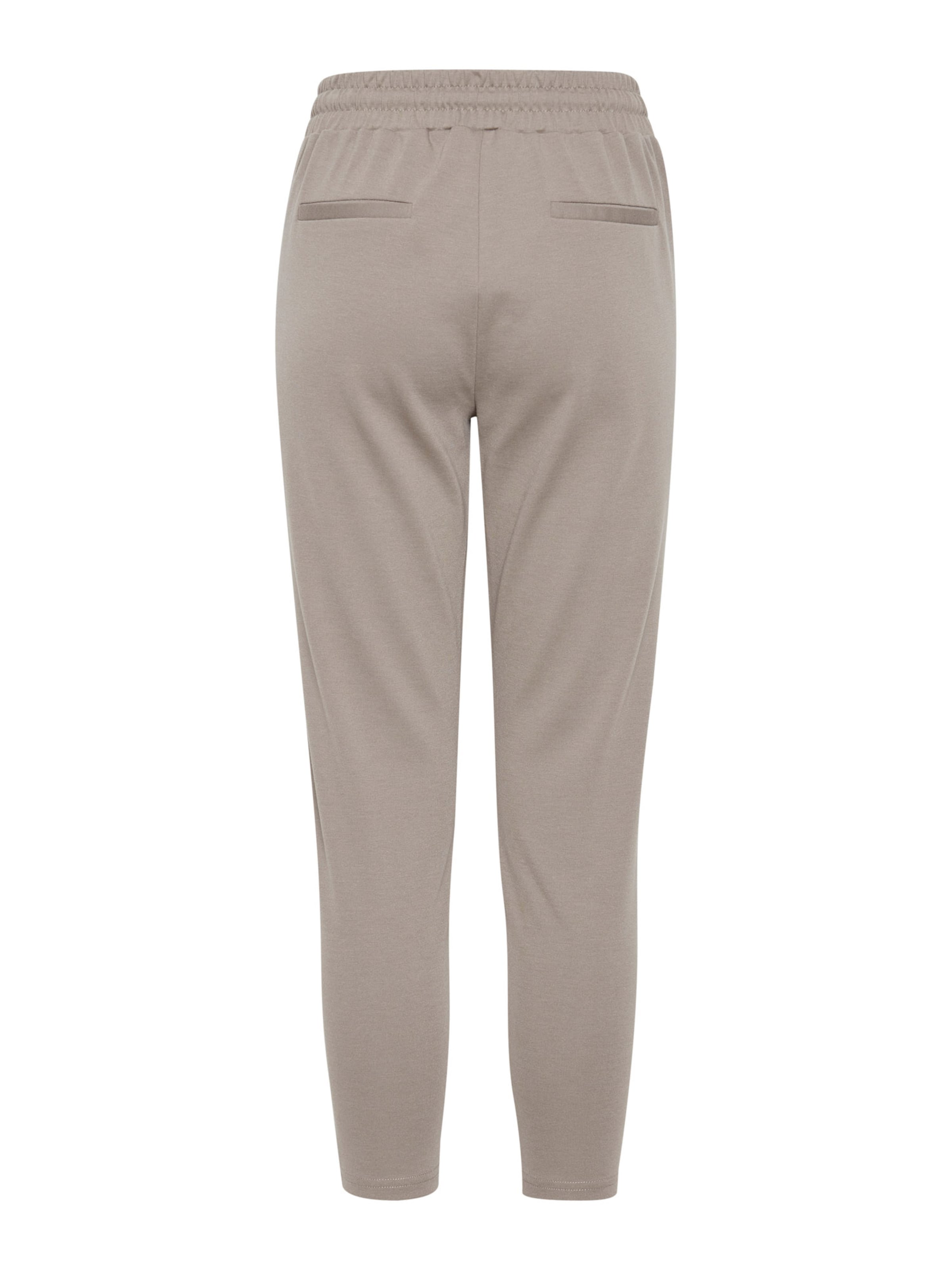 ICHITapered Hlače 'KATE' - siva boja