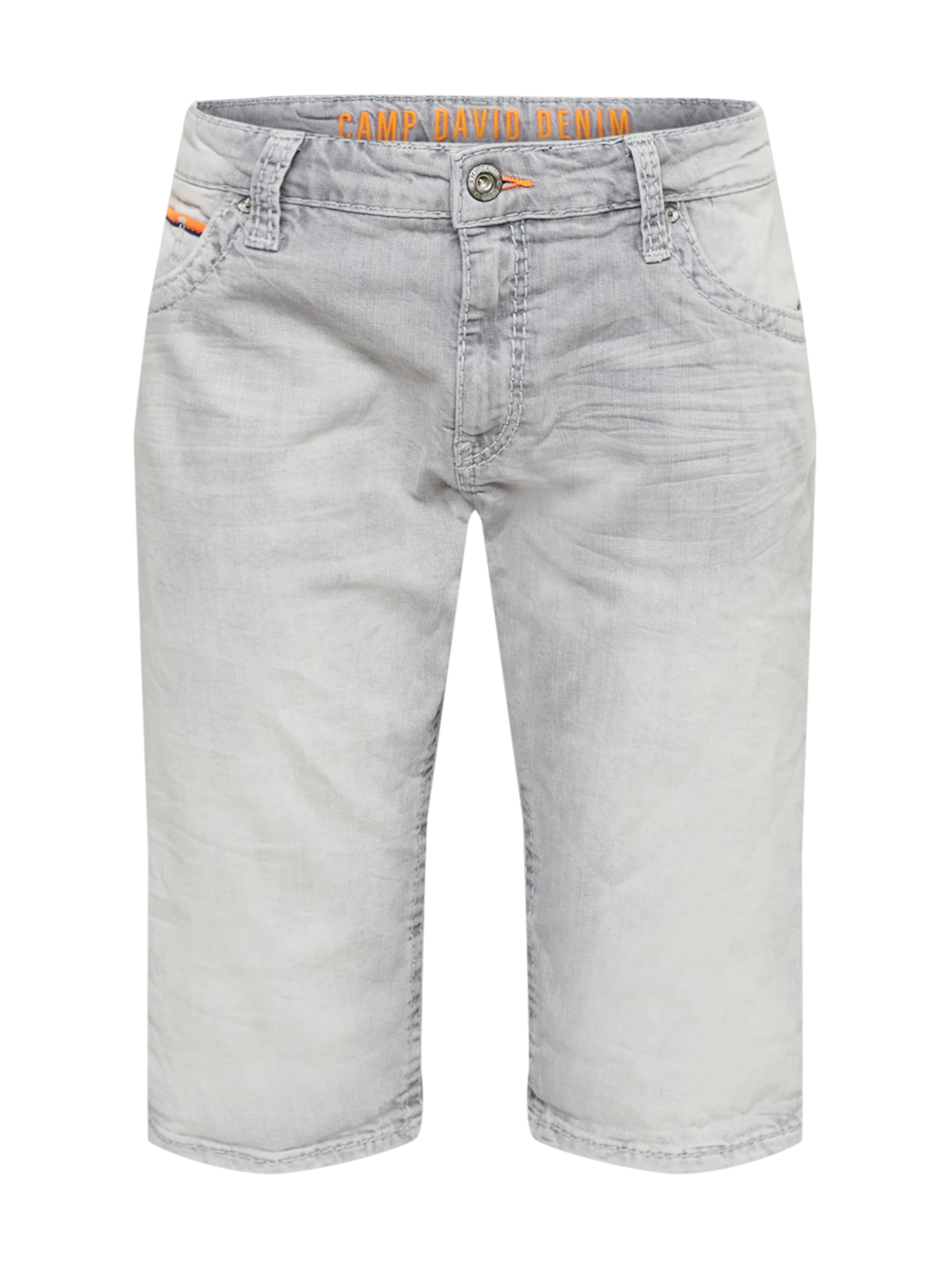 CAMP DAVID Обычный Джинсы 'Co:No' в Серый: спереди