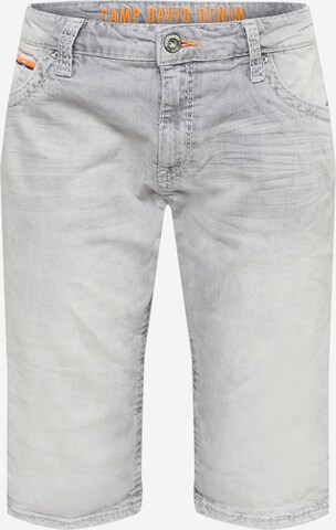 CAMP DAVID Regular Jeans 'CO:NO' in Grey: front