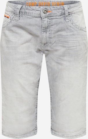 CAMP DAVID Regular Jeans 'CO:NO' in Grey: front
