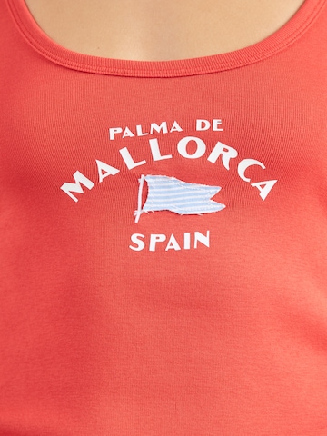 Top 'COASTAL MALLORCA' de la Abercrombie & Fitch pe roșu