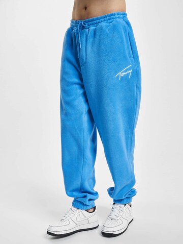 Tommy Jeans Zwężany krój Spodnie w kolorze niebieski: przód