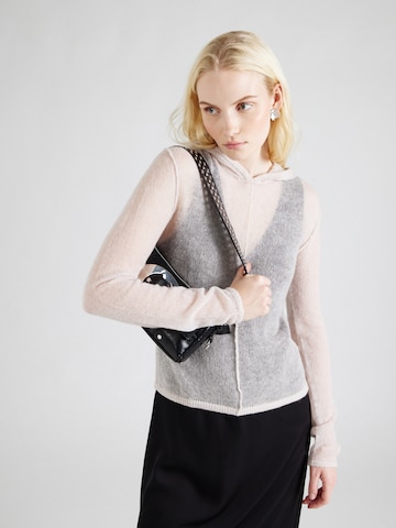 Pull-over 'Terri' WEEKDAY en rose : devant