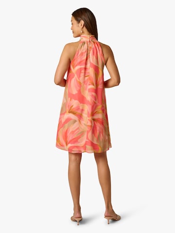 Adrianna Papell Summer dress 'Halter Trapeze Dress' in Orange