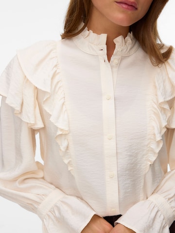 Camicia da donna di VERO MODA in beige