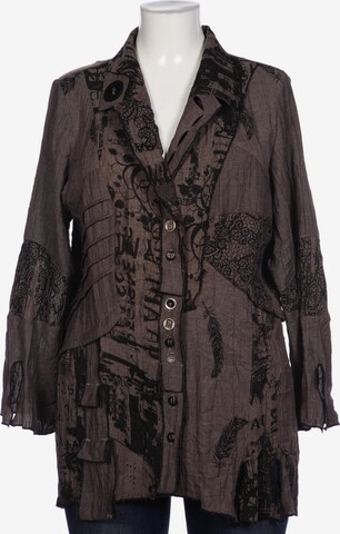 Jean Marc Philipp Blouse & Tunic in 9XL in Brown: front