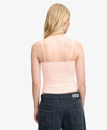 Superdry & Co Top 'Athletic Essentials' in Pink