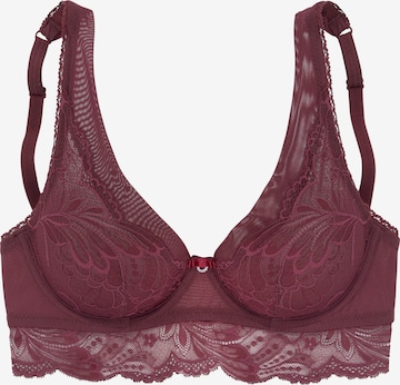 Soutien-gorge LASCANA en rouge : devant