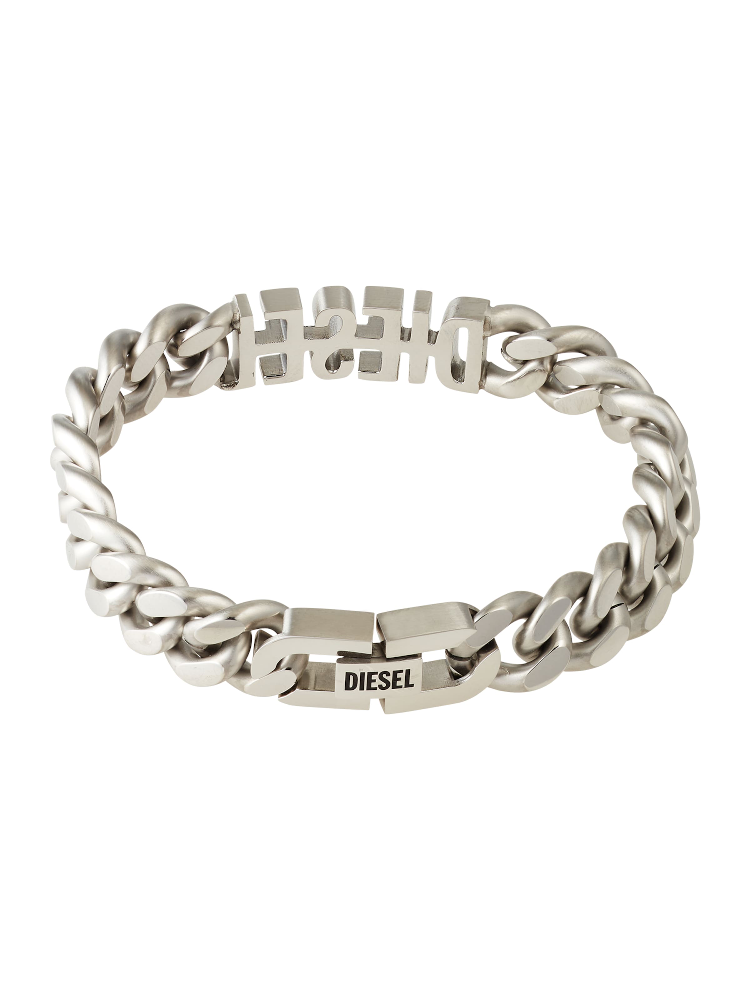 DIESEL Βραχιόλι σε ασημί