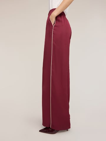 Wide Leg Pantalon MOTIVI en rouge