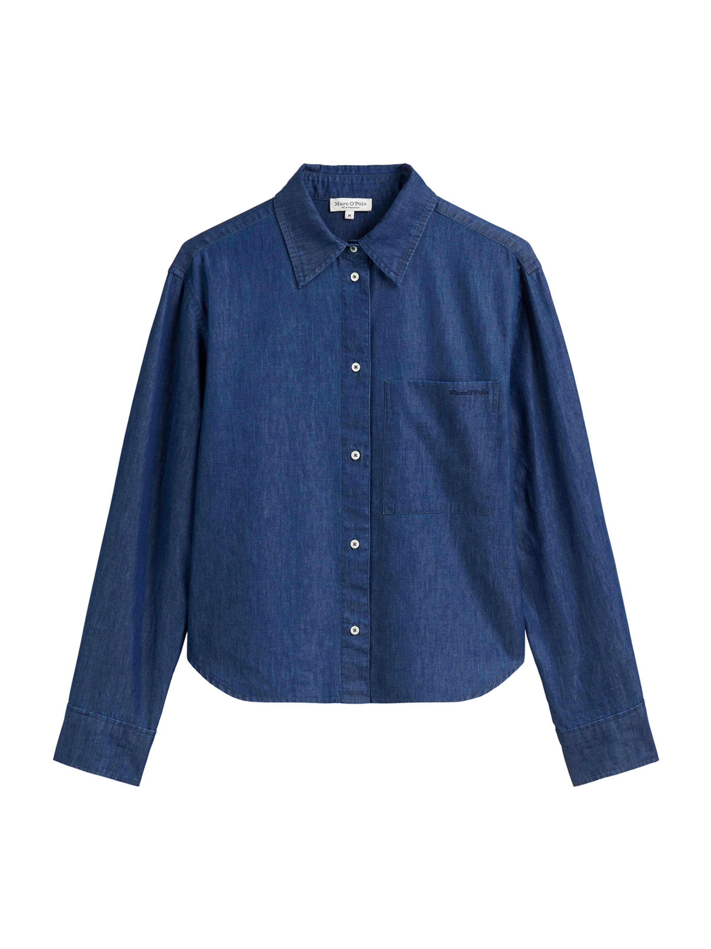 Marc O'Polo Bluse i blå: forside