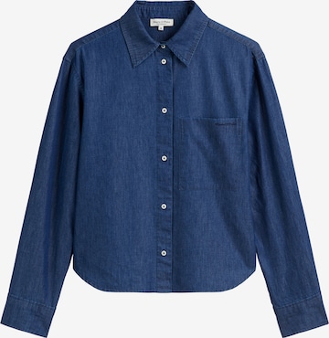 Marc O'Polo Bluse in Blau: Vorderseite
