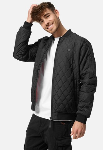 INDICODE JEANS Tussenjas 'Novak' in Zwart