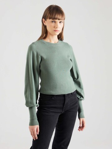 VERO MODA Sweater 'HOLLY KARIS' in Green: front