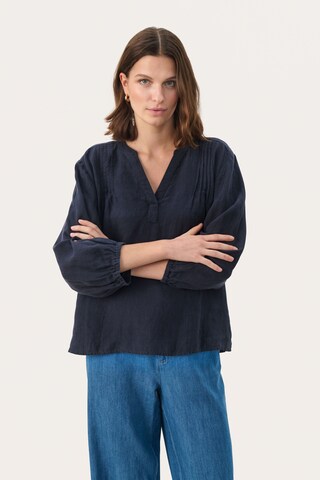 Part Two Blouse 'Nyara' in Zwart: voorkant