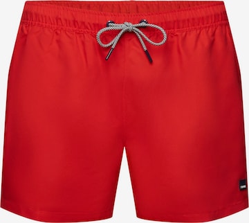 Shorts de bain ESPRIT en rouge : devant
