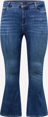 Vero Moda Curve Flared Jeans 'Paulina' in Blauw: voorkant