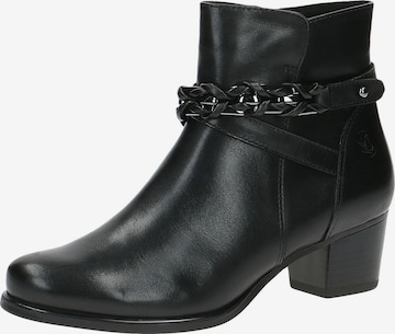 CAPRICE Stiefelette in Schwarz: Vorderseite