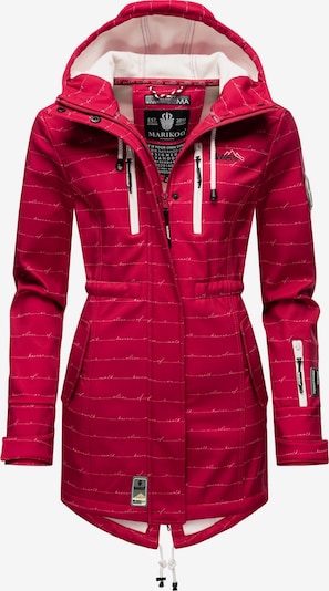 MARIKOO Manteau fonctionnel 'Zimtzicke' en rose / framboise, Vue avec produit