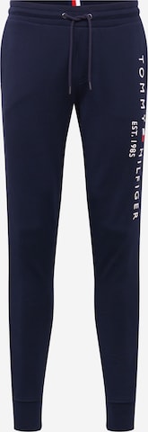 TOMMY HILFIGER Tapered Pants in Blue: front