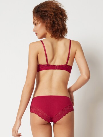 Skiny Triangel BH in Rood