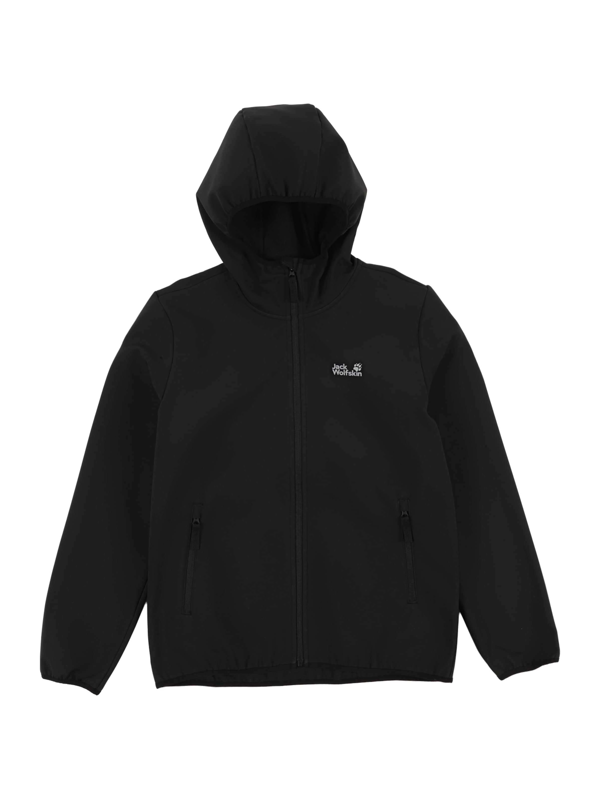 Geacă outdoor &#x27;FOURWINDS&#x27; de la JACK WOLFSKIN pe negru: față