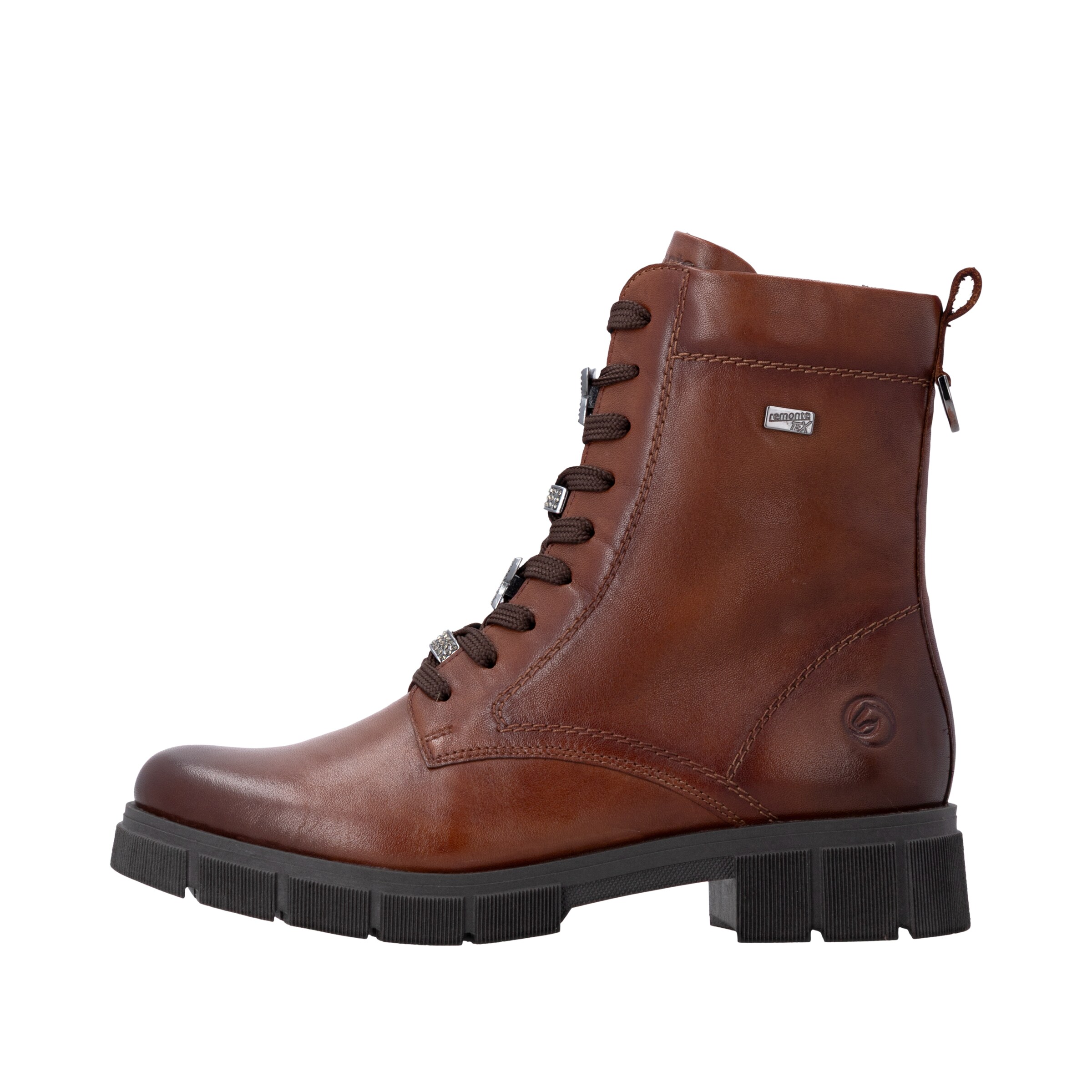 Bottines à lacets REMONTE en marron