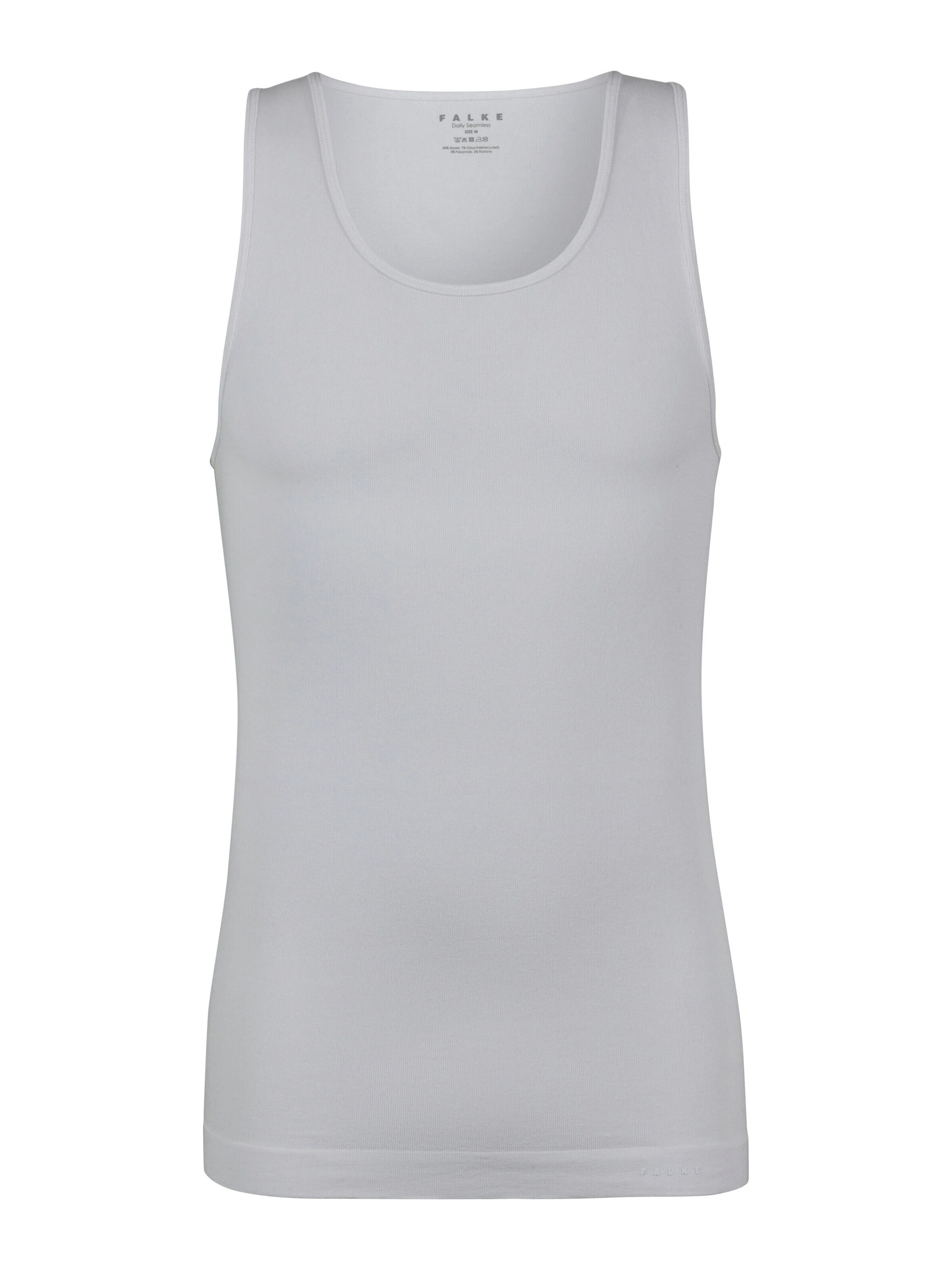 FALKE Undershirt 'Seamless' in White: front