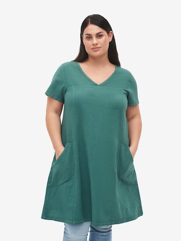 Rochie 'Jeasy' de la Zizzi pe verde: față