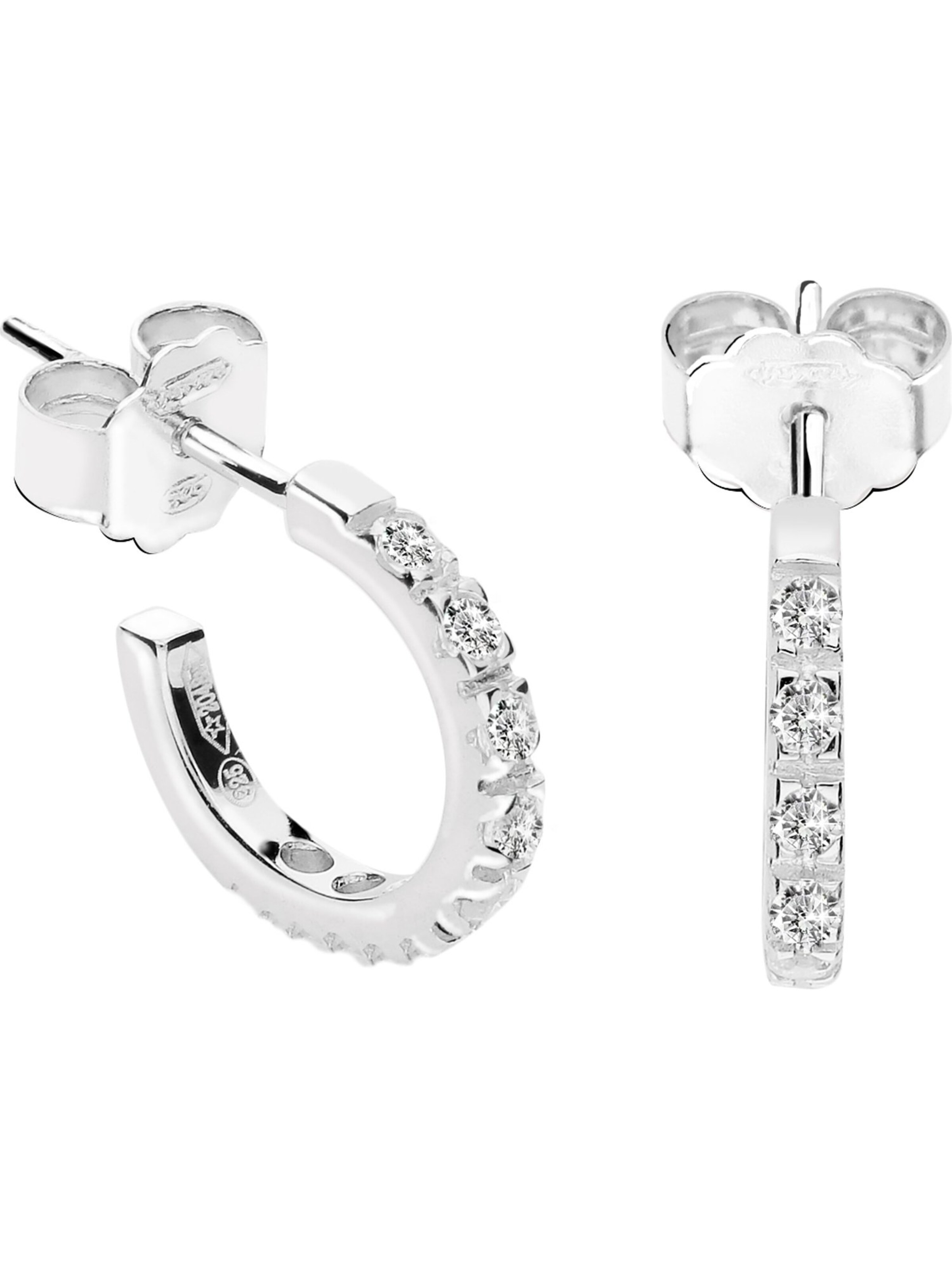 FAVS Ohrringe in Silber: Vorderseite