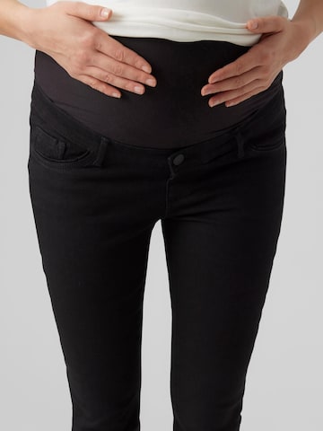 Skinny Jeans 'Tanya' di Vero Moda Maternity in nero