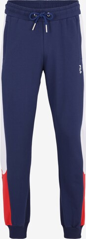 FILA Slimfit Hose 'BILGORAJ' in Blau: predná strana