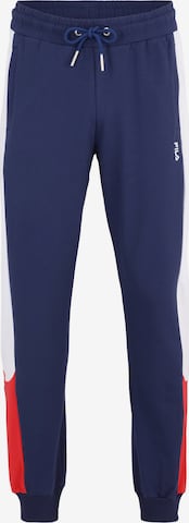 FILA - Slimfit Calças 'BILGORAJ' em azul: frente