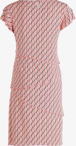 Betty Barclay Jerseykleid mit Stufen in Pink