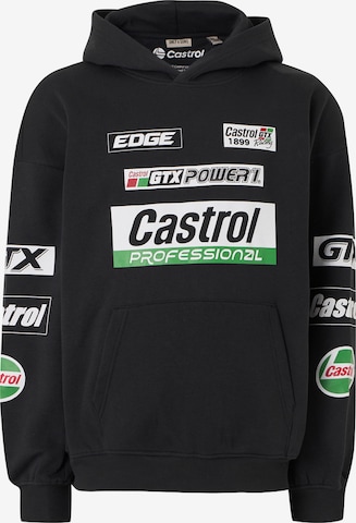 Only & Sons Collegepaita 'ONSCASTROL' värissä musta: etupuoli