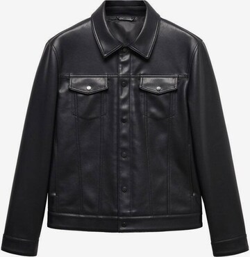 MANGO MAN Between-Season Jacket 'Blas' in Black: front