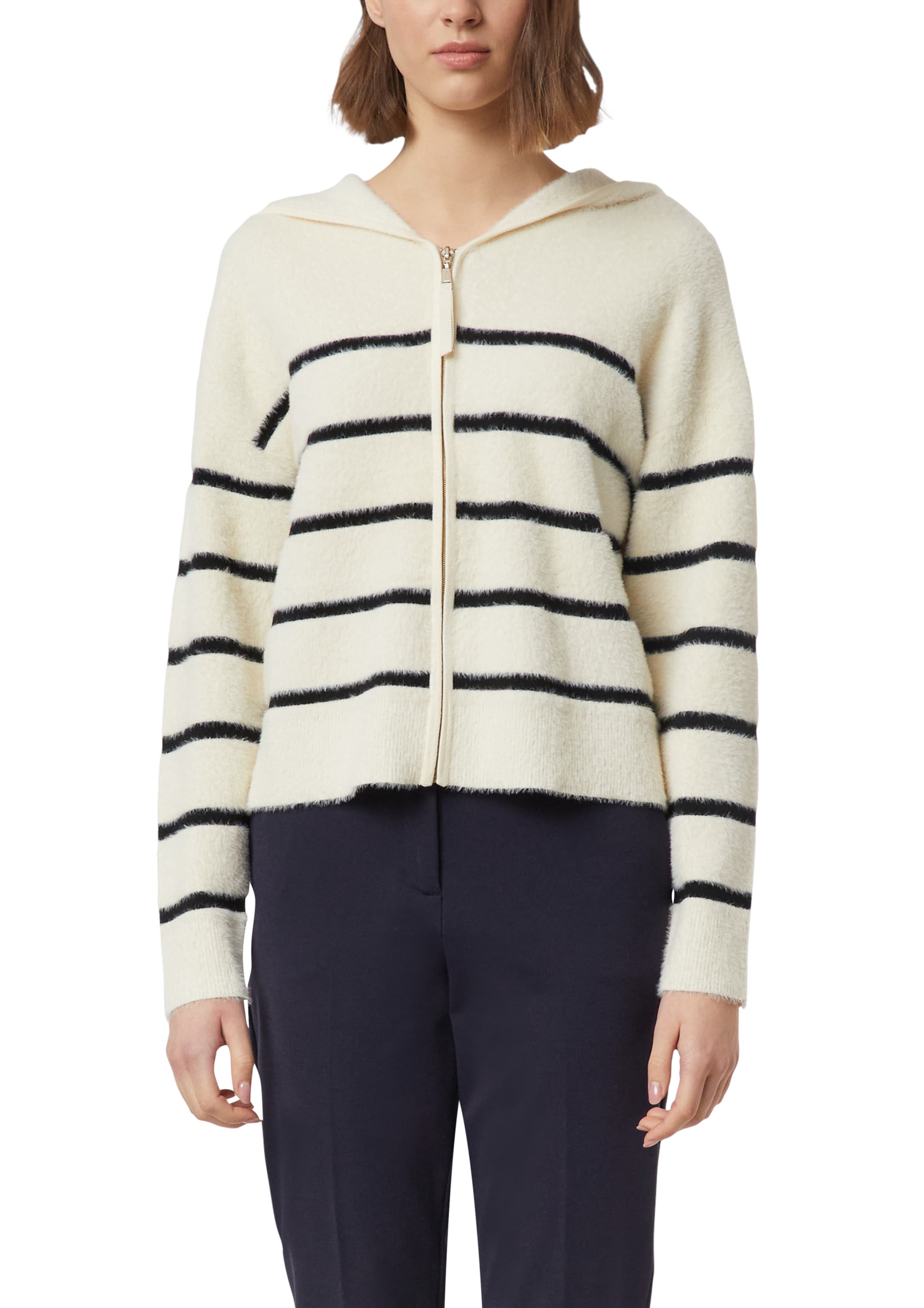 COMMA Gebreid vest in Beige