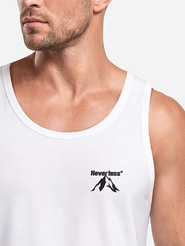 Neverless Shirt 'Apex mountain'‌ in Weiß
