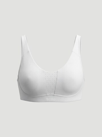 BJÖRN BORG Bustier Športni nederček | bela barva