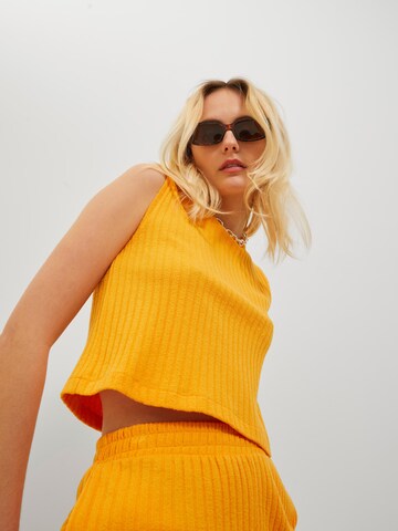 JJXX Knitted Top 'VIOLA' in Orange