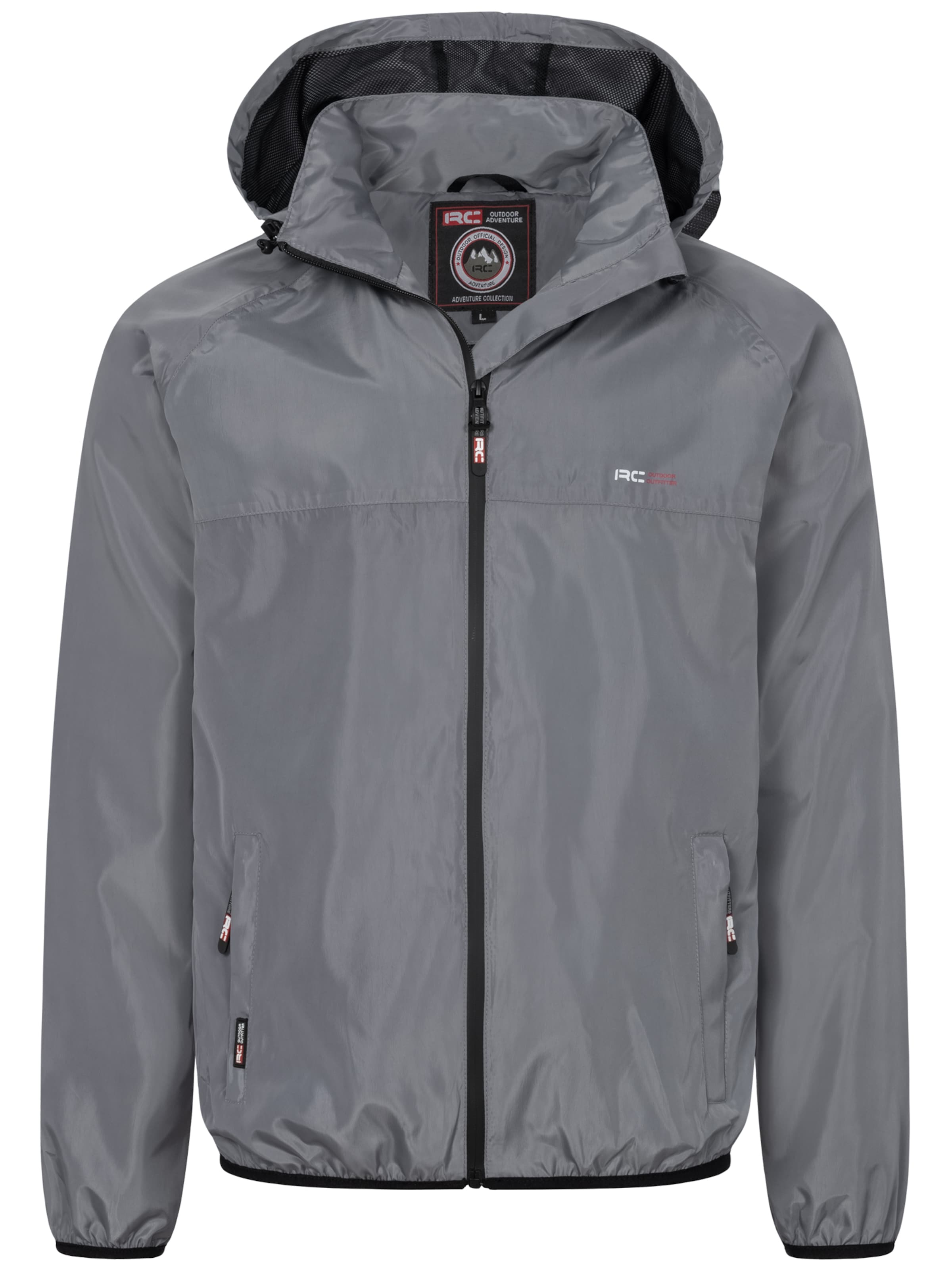 Rock Creek Jacke in Grau: Vorderseite